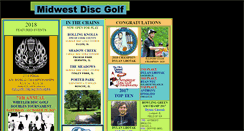Desktop Screenshot of midwestdiscgolf.com